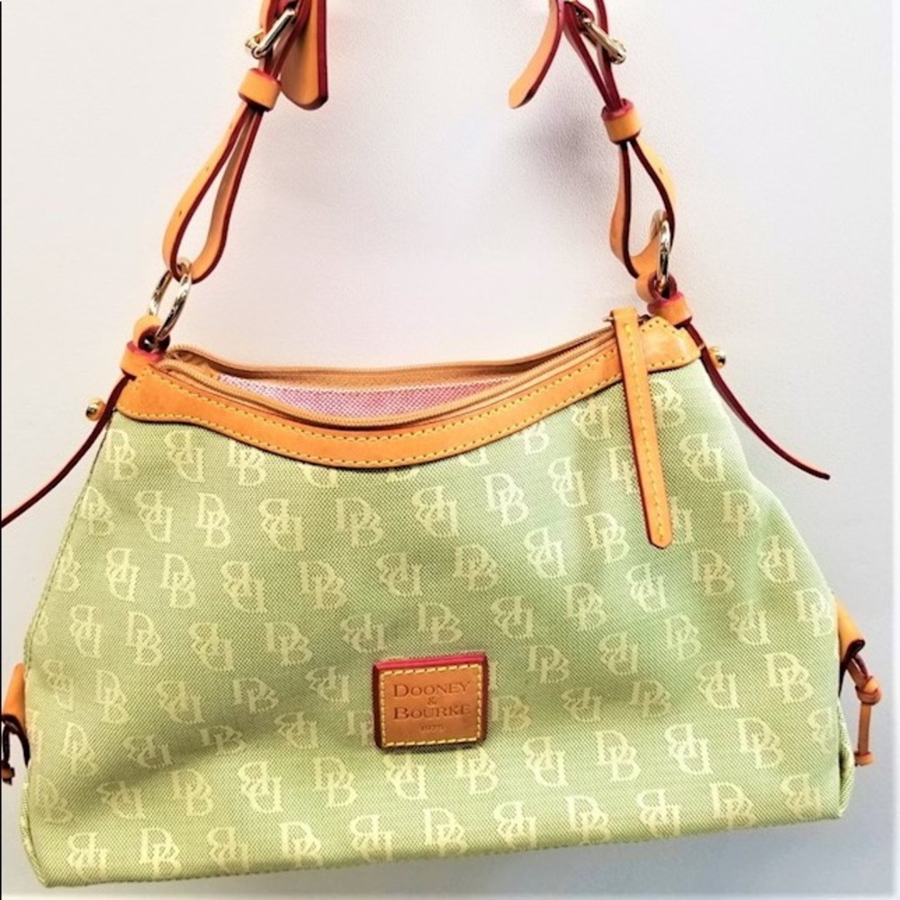 Women’s Dooney & Bourke Green Canvas Satchel